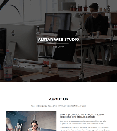 Alstar Bootstrap Theme