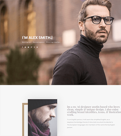 Folio Bootstrap Portfolio Template